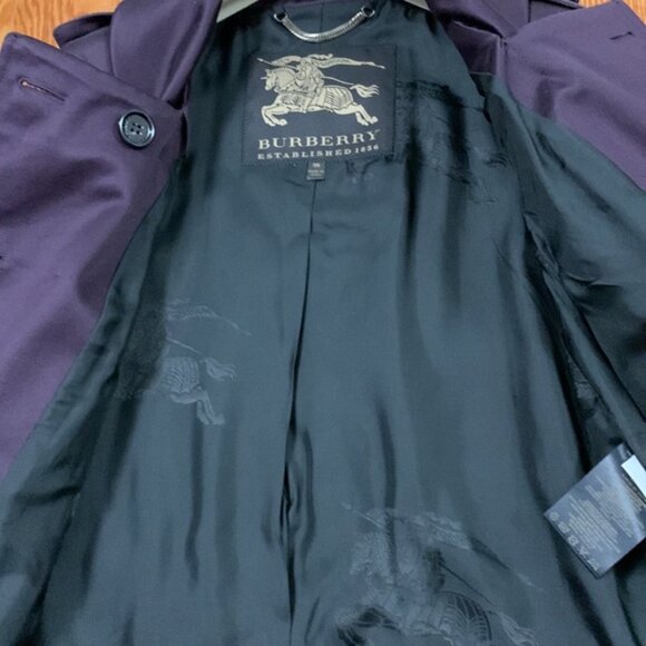 Burberry Prorsum-Authentic Black Iris -Size 38 - Picture 6 of 8